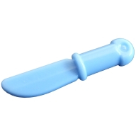 Lego příborový nůž, středně modrá (93082h MEDIUM BLUE)